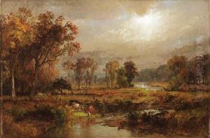 Cattle Watering by Jules Dupre