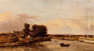 Bords De Riviere by Jules Dupre
