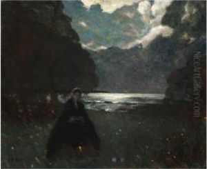 Moonlight Promenade by Petr Alexandrovich Nilus