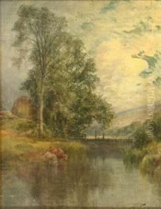 The Mill Lade by Pollok Sinclair Nisbet