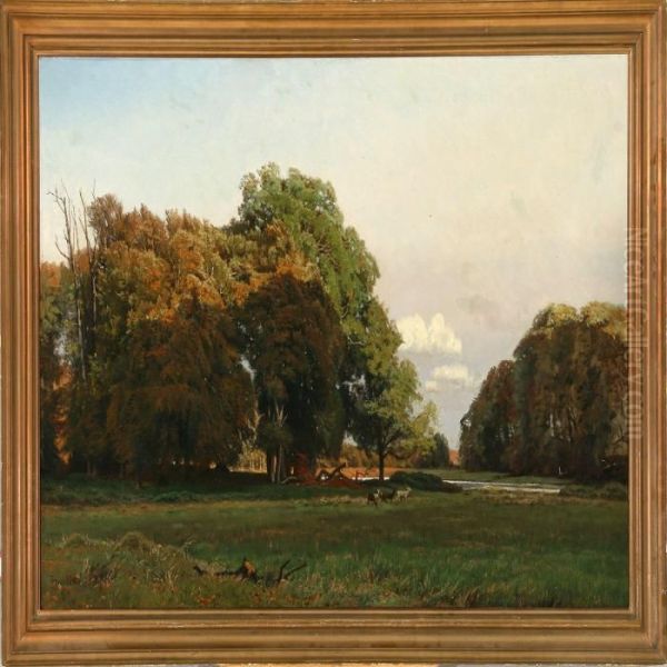 Autumn Day At The Deer Garden, Denmark - view 1