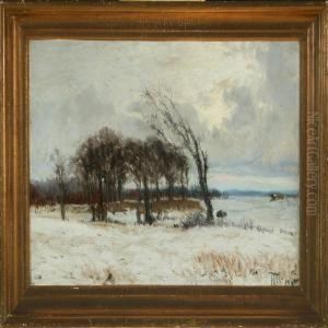 Wintry Scene by Thorvald Simeon Niss
