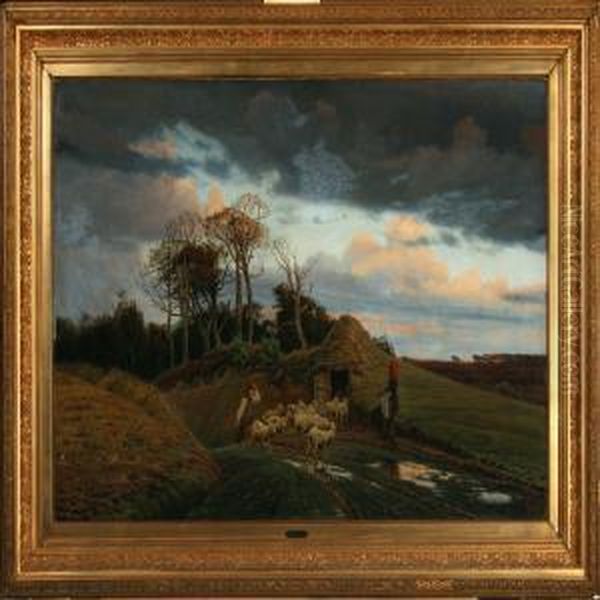 Autumn Evening At Stagsted Forest - view 1