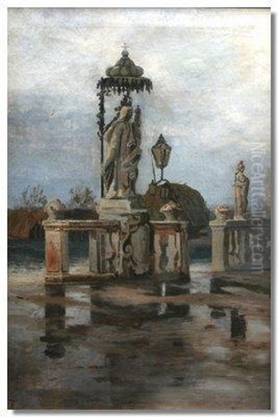 Statues In A Landscape - view 1