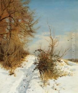 A Sunny Winter's Day by Thorvald Simeon Niss