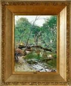 A Spring Forest by Thorvald Simeon Niss