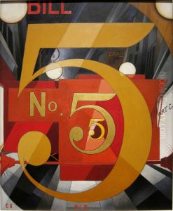The Figure Five in Gold by Charles Demuth