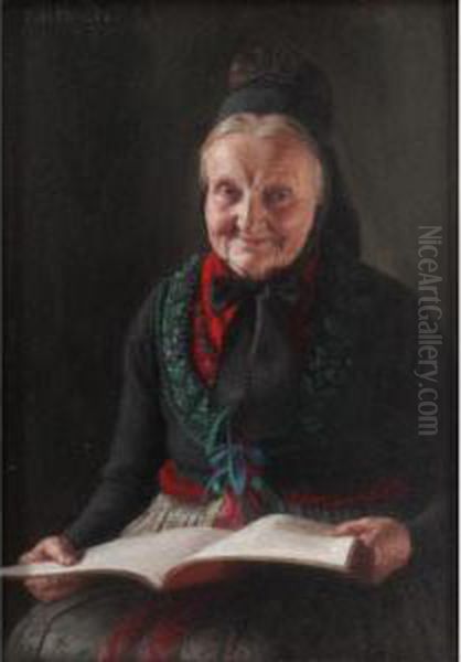 Peasant Woman In Schlitz Hessen - view 1