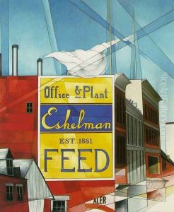 Buildings, Lancaster by Charles Demuth
