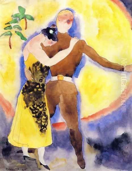 In Vaudeville: Soldier and Girlfriend - view 1
