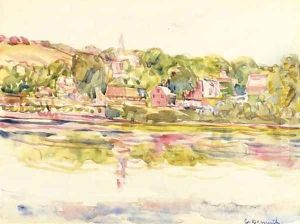 New Hope, Pennsylvania by Charles Demuth