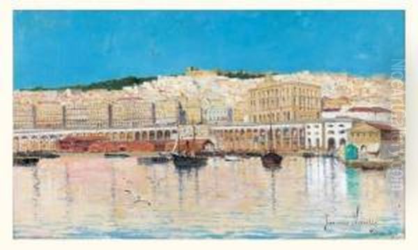 Le Port D'alger En 1894 - view 1