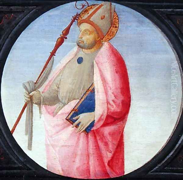 A Bishop Saint c.1500 - view 1