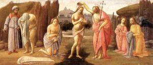 Predella: Baptism of Christ 1488