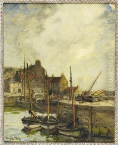 A Fife Fishing Village by James Campbell Noble