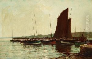 Harbour Scene by James Campbell Noble