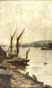 On The Medway by James Campbell Noble