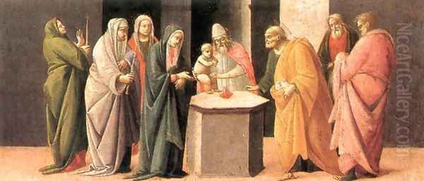 Predella: Presentation at the Temple 1488 - view 1