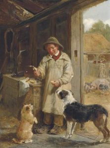 Begging For A Treat by John Sargent Noble