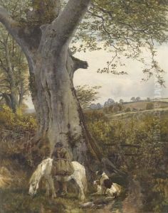 The Edge Of The Wood by John Sargent Noble
