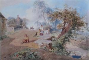 Near Hales Owen, Salop by Richard Pratchett Noble