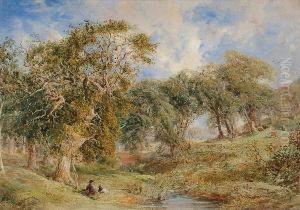Contemplation By A Riverside by Richard Pratchett Noble