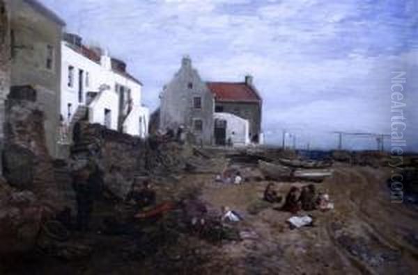A Village Off The Fife Coast - view 1