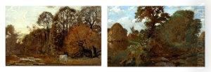 Polworth, Berwickshire And The Meadow, Preston Hall, Autumn by Robert Noble