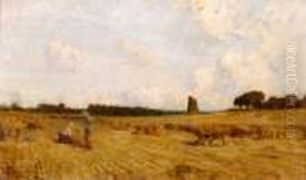 Gathering The Corn - view 1