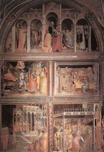 Scenes from the Life of the Virgin 1365 by Giovanni Da Milano