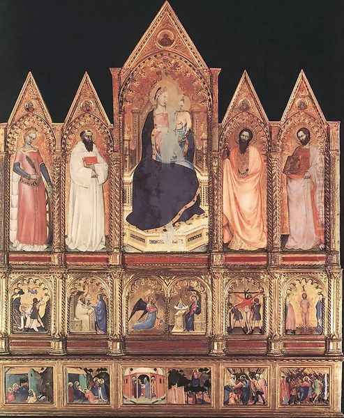 Polyptych with Madonna and Saints 1355 - view 1