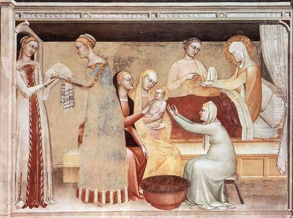The Birth of the Virgin - view 1