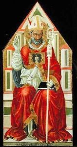 St Blaise d 316 1445 by Bicci Di Lorenzo