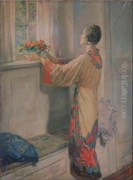 Donna In Vestaglia - view 1