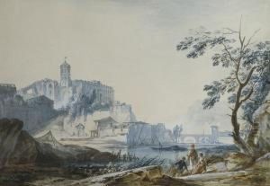 The Convento Do Carmo, Lisbon, In An Imaginary Landscape