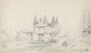Demeure A Quimperle by Jules Noel
