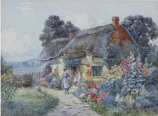 'shirley, Hampshire'; And 'a Sussex Cottage' - view 1