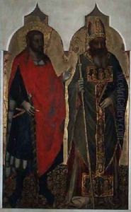 St Julian and St Zenobius by Bicci Di Lorenzo