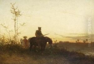 Zwei Reiter by Julius Noerr