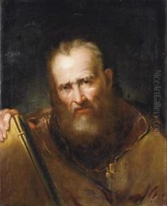 Testa Di Vecchio by Giuseppe Nogari