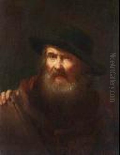 Vecchio Con Libro - view 1