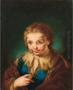 Ritratto Di Giovane Che Incrocia Le Dita