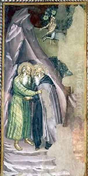 The Meeting between St Anthony and St Paul - view 1