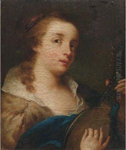 Ritratto Di Giovane Con Mandolino