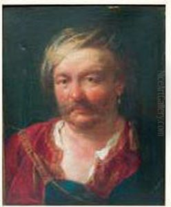 Portrait D'homme Au Turban by Giuseppe Nogari