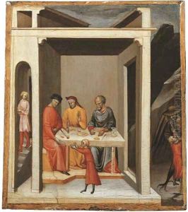 A Miracle of Saint Nicholas of Bari by Bicci Di Lorenzo