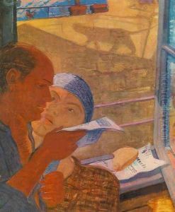 Vegzes, 1930 by Gyula Derkovits