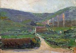 Paysage. by Emile Noirot