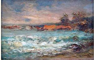 Emile . Bord De Mer by Emile Noirot