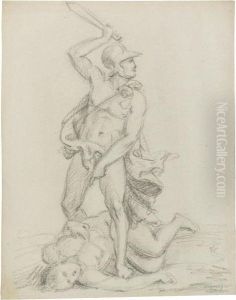 A Group Of Designs For Free-standing Clay Figures